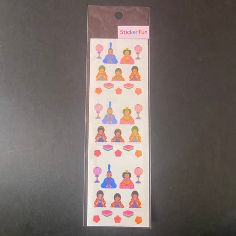 奥山商会 Sticker Funオーロラシール ひなまつり STICKER