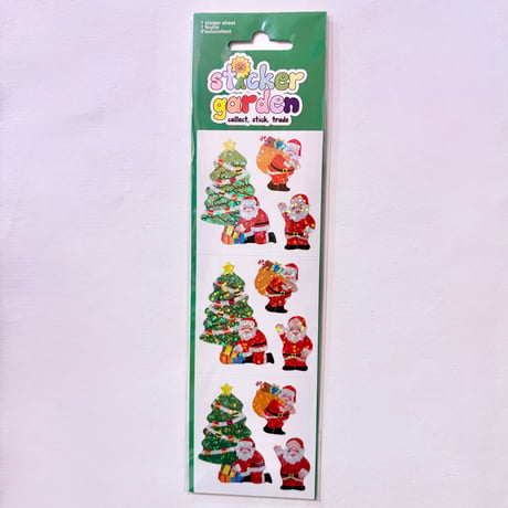 Sticker Garden★クリスマス サンタクロース CHRISTMAS