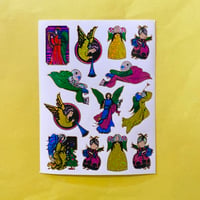 天使 キラキラ シール ANGEL STICKER