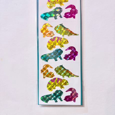 Sticker Garden★恐竜② プリズム dinosaur