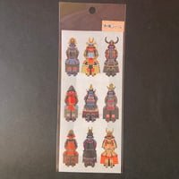 奥山商会 和風シール 戦国武将 JAPANESE STICKER