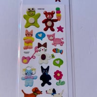 SOSOM ROOM 電話する動物 Animal Phone Sticker  のコピー