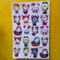 スウィート フレンズ  シール 大  SWEET FRIENDS STICKER