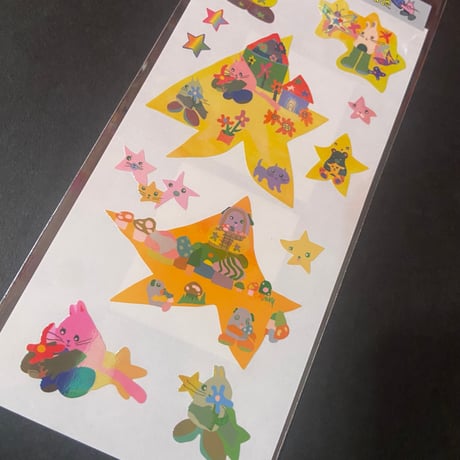 奥山商会 uou_cute スター STICKER