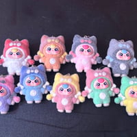 ぷんぷんキャット キーホルダー　ANGRY CAT KEYCHAIN