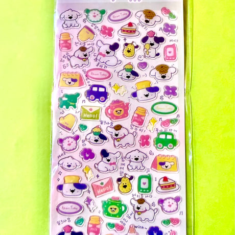 犬の生活 シール DOG LIFE STICKER