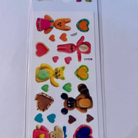 SOSOM ROOM 動物とハート Animals and  Heart Sticker  のコピー