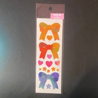 奥山商会 PAGE UP×SUNSAM オーロラシール リボン STICKER