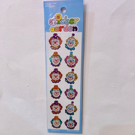 Sticker Garden★ キラキラ　ピエロ 　PIERROT