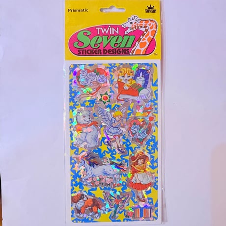セブン ステッカー 動物たちと天使 ②  SEVEN STICKER