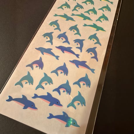 奥山商会 オーロラシール イルカ DOLPHIN STICKER