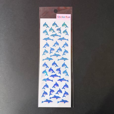 奥山商会 オーロラシール イルカ DOLPHIN STICKER