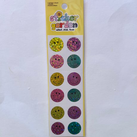 Sticker Garden★ キラキラ スマイル SMILE