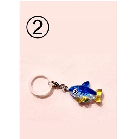 海の生き物　めじるしキーホルダー