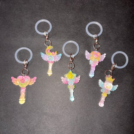 キラキラ マジカルステッキ めじるしチャーム CHARM
