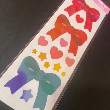 奥山商会 PAGE UP×SUNSAM オーロラシール リボン STICKER