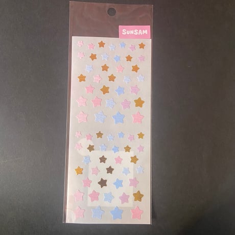 奥山商会 SUNSAM ペーパーシール スター STAR STICKER
