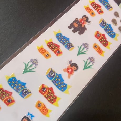 奥山商会 Sticker Fun ラメ入りシール こどもの日 STICKER