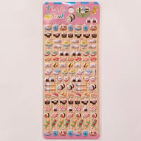 お寿司② ぷっくりシール　SUSHI STICKER