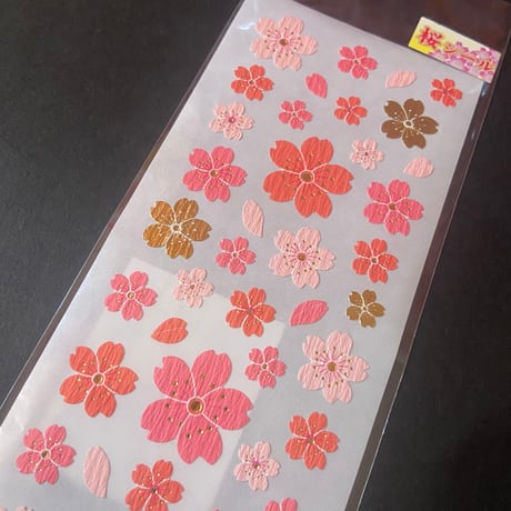 奥山商会 桜シール 桜 CHERRY BLOSSOM  STICKER