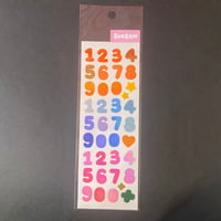 奥山商会 SUNSAM ナンバー STICKER