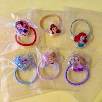 ディズニープリンセスのヘアゴム