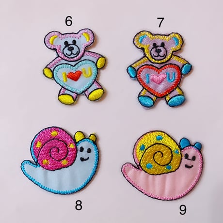 ワッペン IRON-ON PATCH