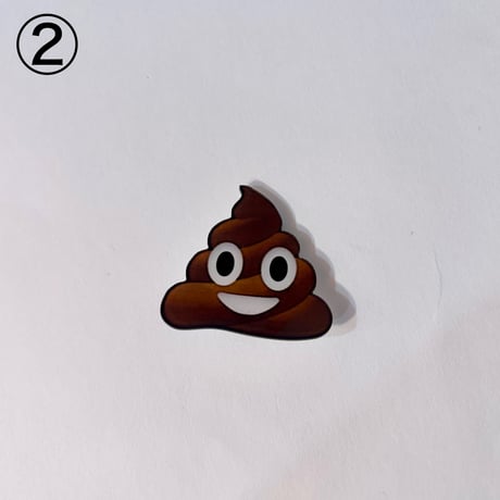 絵文字ヘアクリップ Emoji Hair Clip