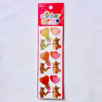 Sticker Garden★ クマ ハート オーロラ BEAR HEART