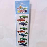 Sticker Garden★ 車とカエル Car and Frog