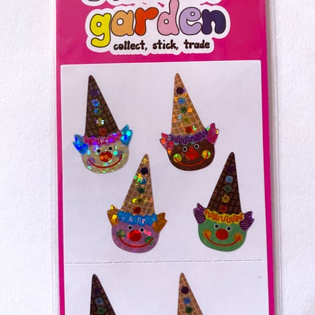 Sticker Garden★ ピエロ  CLOWN