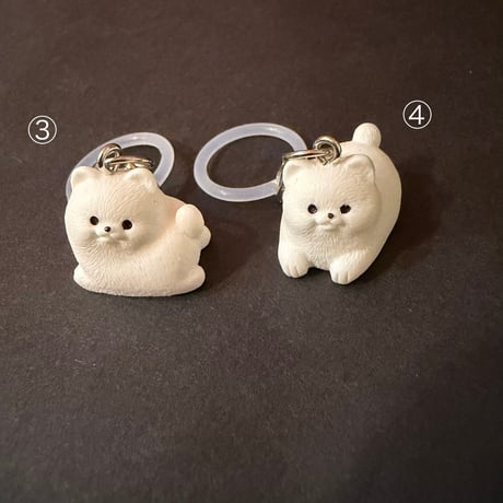 ぽてぽて 犬 めじるしチャーム　DOG CHARM