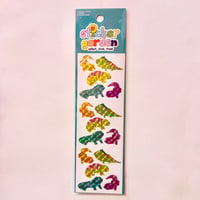 Sticker Garden★恐竜② プリズム dinosaur