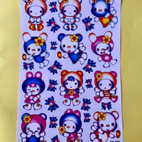 スウィート フレンズ  シール ② 大  SWEET FRIENDS STICKER