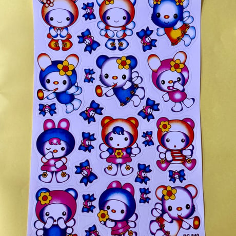 スウィート フレンズ  シール ② 大  SWEET FRIENDS STICKER