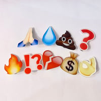 絵文字ヘアクリップ Emoji Hair Clip