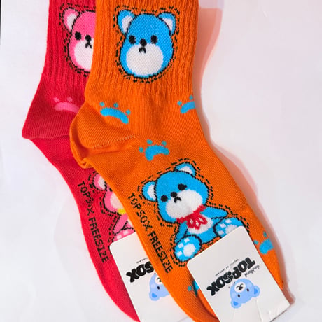 クマ 靴下③ BEAR SOCKS