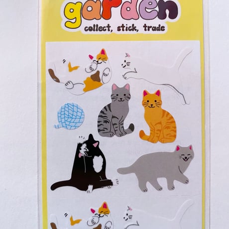 Sticker Garden★猫 CATS