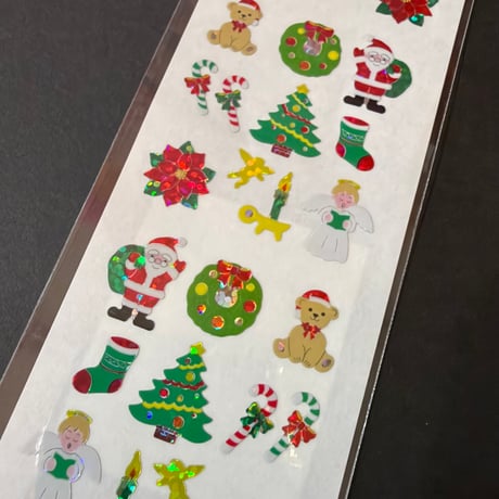 奥山商会 クリスマスシール クリスマスタイム christmas STICKER