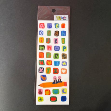 奥山商会 uou_cute アルファベット STICKER