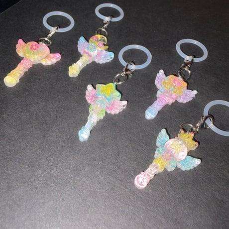 キラキラ マジカルステッキ めじるしチャーム CHARM