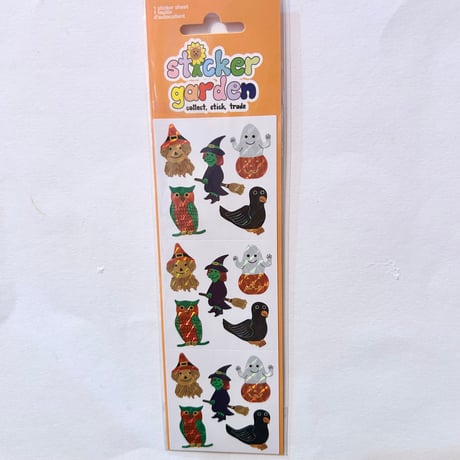 Sticker Garden★ハロウィンとフクロウ