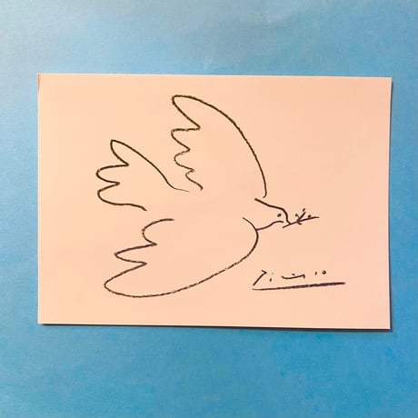 ピカソ《平和の鳩》ポストカード　PICASSO ‘DOVE OF PEACE’ POSTCARD