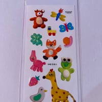 SOSOM ROOM いろんな動物 Animals Sticker