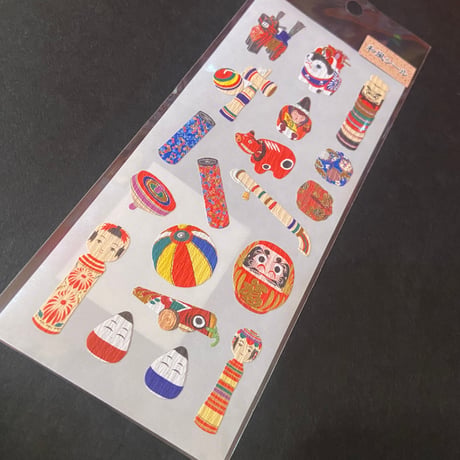 奥山商会 和風シール 和玩具 JAPANESE  TOY STICKER