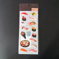 奥山商会 和風シール 寿司 JAPANESE STICKER