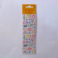 RACCOLTA STICKER 音符 シール MUSIC NOTE STICKER