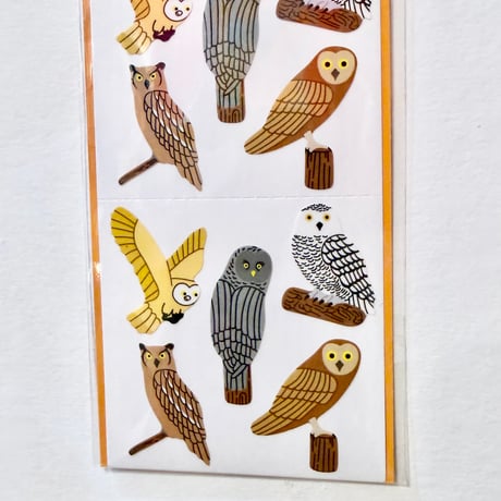 Sticker Garden★ フクロウ  OWL