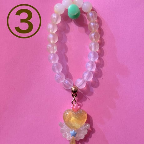 キラキラゆめかわブレスレット　GLITTER BRACELET