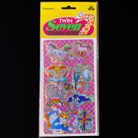 ツインセブン ステッカー 動物たちと天使④  TWIN SEVEN STICKER
